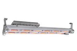 48W Explosion Proof LED Light - Blue or Red - 4ft 2-Lamp - Class 1, Div. 1 - Blackout Light