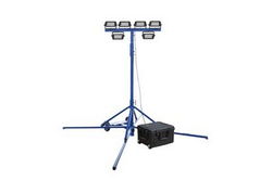 Portable Infrared LED Tower-Spot/Flood- (6) IR LED Lights - Rechargeable Li-ion Battery -Tower Mount