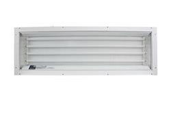 128W Rear Access Paint Spray Booth Lay-In Panel Explosion Proof Light Fixture - 4ft, 4 Lamp - C1D2