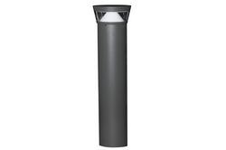 20W Roud LED Bollard Light - 2,282 Lumens - 120/277V AC - Wet Location Approved