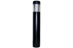 15W Round Flat Top LED Bollard Light - 1,022 Lumens - 120/277V AC - Wet Location Approved