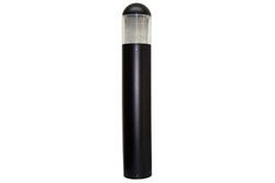 15W Round Dome Top LED Bollard Light - 1,776 Lumens - 120/277V AC - Wet Location Approved