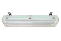28W Vapor Proof LED Emergency 2 Foot Light for Outdoor Applications - Surface Mount