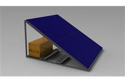 5.3kW Skid Mount Solar Generator - (20) 265W Panels - (24) 250aH Batteries - 240V 1PH Inverter