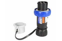 Hazardous Location Pin and Sleeve Plug - 3 Pole 4 Wire - 30 Amp - ATEX Rated - 3P4W 250V