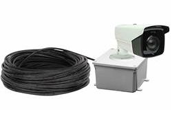 1080p Outdoor Security Camera - Day/Night IR - 120/240V - 1,200' Cord - Stranded Wire - Weatherproof
