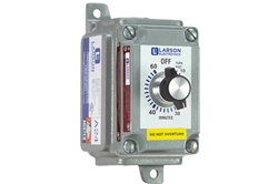 Explosion Proof Timer Switch - Class I, II, III - 60-Minute Timer, DPST Switch - NEMA - 120-277V AC