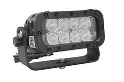 Infrared LED Strobe Light on Trunnion Wall Mount - 8, 3W LEDs - 9-42 Volts - 850 or 940nm - 1200 Hz