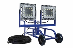 *RENTAL* 300W Explosion Proof LED Tank Light - Portable Wheelbarrow Cart - 42,000 Lumens - C1D1