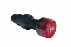 Flameproof LED  Indicator Light and Buzzer Alarm - Red - 10-28V AC/DC -  ATEX/IECEx - IP66