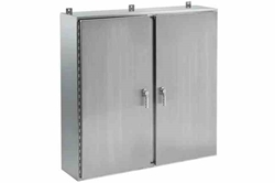 304 Stainless Steel Enclosure - 36" x 42" x 12" - Double Door - NEMA 4X