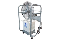 Explosion Proof Portacool Portable Evaporative Cooler - Galvanized  - 30" OD - 8723 CFM - 220V 50 Hz - 50 Gallon