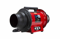 1/3 HP Explosion Proof Portable Ventilation Exhaust Fan - C1D1/C2D1 - 120V - 1150 CFM - 15' Cord w/ EXP Cord Cap