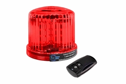 Red LED 360 Degree Beacon -  2.4Ghz Wireless Remote - 20 LEDS - Battery Powered - Magnetic Base