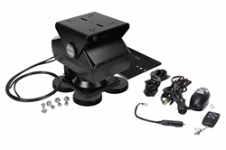 Remote Controlled Magnetic Pan Tilt Base Rotates and Tilts with Mounting Plate - (4) 200 lb Magnets