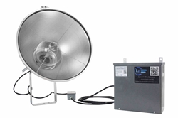 1500 Watt Metal Halide Light w/ 30' Cord Between Light and Remote Nema 3R Ballast Box - 480V