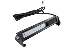 10 Watt Low Profile Ultraviolet LED Light - Low Voltage UVA Linear - 1' Strip - IP65 Ingress Protection