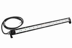 30W Low Profile Ultraviolet LED Light - Low Voltage UVA Linear Fixture - IP65 Ingress Protection