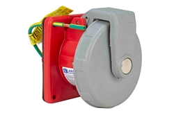 IEC 60309 Waterproof Receptacle, 30 Amps 3P+E, 480V 3PH 3P4W, Pin & Sleeve, IP67