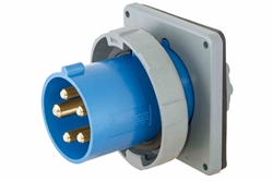 IEC 60309 Waterproof Inlet, 100 Amps 3P+N+E, 208/120V 3PH 4P5W, Pin & Sleeve, IP67