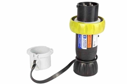 Flameproof Pin and Sleeve Plug, 120V, 16 Amps, 2P3W - IECEx/ATEX Rated