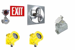 C1D1 Explosion Proof Extraction Room Equipment Package - Designed for 40' Container Extraction Rooms - CO2 Sensor