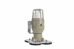 7W Explosion Proof LED Emergency Light - Class I, II, III - 120V AC - Magnetic Mount - 50' 16/3 SOOW Cord