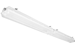 168W Hazardous Location Light Emergency Backup Fixture, Non-Metallic, 6 LED Lamps, Motion + Day/Night Sensor, Corrosion Resistant, Marine Application, C1D2/C2D2
