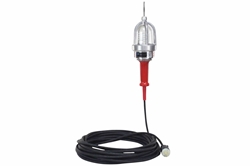 Explosion Proof Compact Fluorescent Drop Light - 26 Watt Bulb - 1,700 Lumen - 25' SOOW Cord - 220V