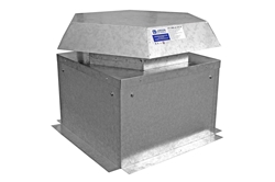 18" Explosion Proof Exhaust Fan - 3990 CFM - 1/2HP, 480V AC 3PH - Roof Mount