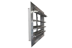 14" Exhaust Gravity Air Louver for 12" Fans, ATEX-EPF-LPSM-12 series