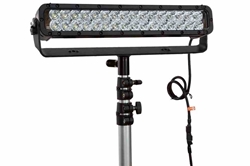 96W LED Light Bar w/ Telescoping Aluminum Pole Mount - 3' to 8.5' - 9-42V DC, 5760 lms  - Adjustable