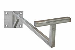 6 Foot Stainless Steel Swing Arm - Mount Lights, Cables, or Equipment - 72" Extension - Pivots