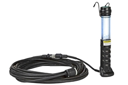 Industrial Handheld UV Disinfection Light - Kills 99% of Viruses - UVC, Fluorescent - 50' SOOW Cord - 180° Beam Angle