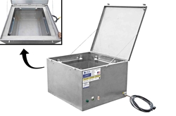 UV Box for Packages - Kills 99% of Viruses - 120V - (15) UVC Fluorescent Lamps - UV Oven - Holds 24"L x 24"W x 16"H Packages