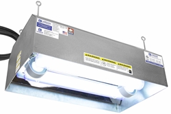 300W UVC Induction High Bay Fixture - 120-277V - Chain Hang Suspension Mount - MS