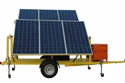 1.8KW Solar Power Generator - 120V Output - (6) 300W Panels, (14) 80A Li-ion Batteries - (2) 5-30R  - All Weather