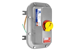 60A Explosion Proof Disconnect Switch - Class I, II, III - 600V Rated, 3-pole - (1) Aux Contact - Handle Switch