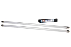 UVC Retrofit Kit - (2) 20W UV Lamps, (1) 120/240V Rated Ballast
