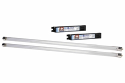 UVC Retrofit Kit - (2) 120W UV Lamps, (1) 120/240V Rated Ballast