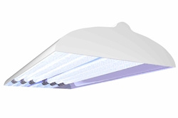 240W Far-UVC High Bay Fixture - (6) 222nm Excimer Lamps - Surface Mount