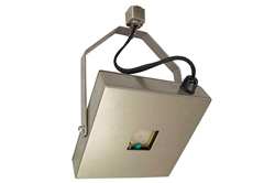 Far-UV Gimbal Track Light - (1) 10W Microplasma Board, 222 nm UVC Sanitation - Adj. Trunnion Bracket