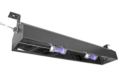 80W Far-UV Excimer Disinfection Fixture - (2) 222nm Lamp - 2-Foot Fixture - Pivoting Back Mount - Motion Sensor