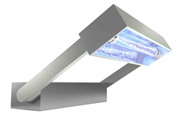 40W Far-UV Desktop Sanitation Light - (1) 222 nm UVC Excimer Lamp, (2) 12" Arms - 15' SOOW Cord