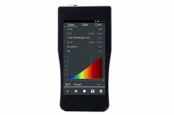 Handheld UV Light Meter - Far-UV, UVA, UVB, UVC - ±0.5nm Accuracy - Battery Powered