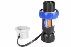 Hazardous Location Pin and Sleeve Plug - 3 Pole 4 Wire - 16 Amp - ATEX Rated - 3P4W 250V