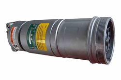 100A Industrial Metal Connector -  600V AC - 2P3W - Pin/Sleeve w/ Threaded Receiving Ring - NEMA 4X