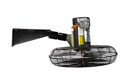 24" Electric Explosion Proof Fan - 7980 CFM - 24 inch - Extended Wall Mount - C1D1 & C2D1