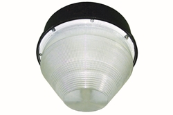 35 Watt Vandal Resistant LED Garage Light w/ Battery Backup - 120-277V AC - IP65 Rated - Failsafe