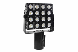 160 Watt High Intensity LED Light - 21,600 Lumens - 48V DC -Pole Top Slip Fit - Outdoor Rated